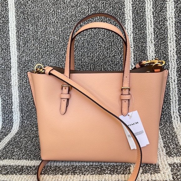 Coach c4084 Mollie Tote 25 Faded Blush - Picture 10 of 16